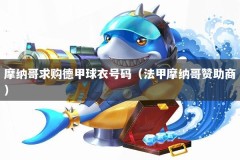 摩纳哥求购德甲球衣号码（法甲摩纳哥赞助商）